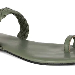 W Women's Wmorgan Green Toe Ring Sandals image 4