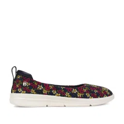 Elle Women's Navy Flat Ballets image 2