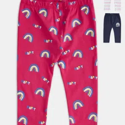 Pantaloons Baby Multicolor Cotton Printed Leggings-image-27