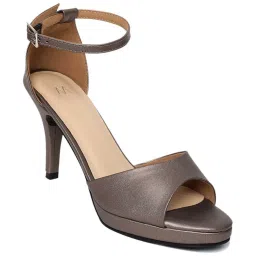 W Women's Wdove Pewter Ankle Strap Stilettos image 2