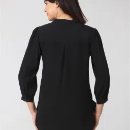 Mustard Black Regular Fit Shirt image 2