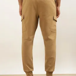 ANDAMEN Khaki Regular Fit Joggers image 2