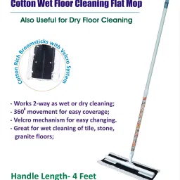 Vimal EasyClean 400 mm Cotton Threads Floor Cleaning Wet Mop-picture-14