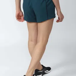 Van Heusen Blue Mid Rise Shorts image 2