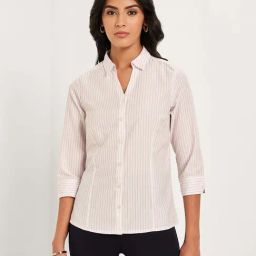 Annabelle by Pantaloons Off White Stripes Shirt-picture-47