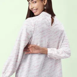 Annabelle by Pantaloons White Printed Top image 2