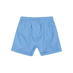 Mothercare Kids Blue Solid Shorts image 2