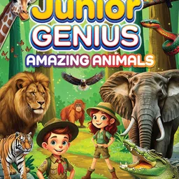 dreamland Dreamalnd Junior Genius:Amazing Animals Book image 1