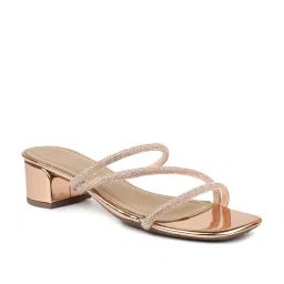 Inc.5 Women's Rose Gold Casual Sandals image 2