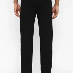 American Eagle Black Cotton Regular Fit Jeans image 2
