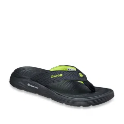Duke Men's Black Flip Flops image 2