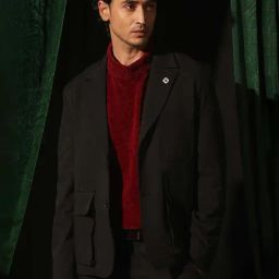 Rare Rabbit Black Regular Fit Solid Jacket-picture-16