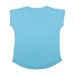 Harry Potter Blue & Yellow Printed Regular Top image 2