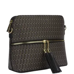 Lavie Luxe Black LX Mono Tiara25 Tsl Sling Handbag-picture-21