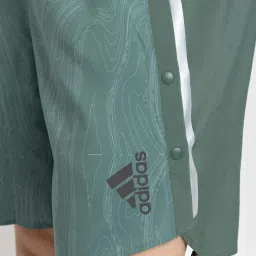 adidas Green Regular Fit Shorts image 4