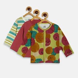 MINIKLUB Kids Multicolor Printed Shirt (Pack Of 3)-picture-18