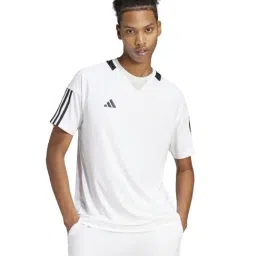 Adidas White Regular Fit Sports T-Shirt-picture-31
