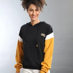 Campus Sutra Multicolor Regular Fit Hoodie image 1