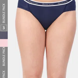 Amour Secret Women Pack Of 3 Mid Rise Anti-Bacterial Bikini Briefs-picture-40