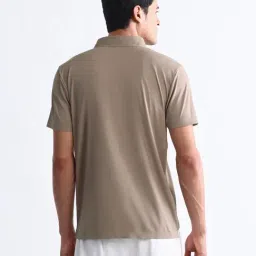 u.s. polo assn. Uspa Active Brown Slim Fit Sports Polo image 2