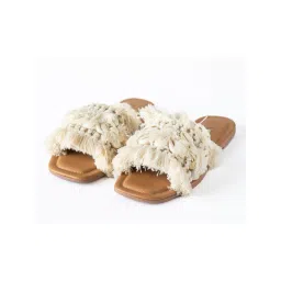 MyMy Footwear Bora Bora White Flats image 3
