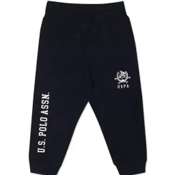 U.S. Polo Assn. Kids Navy Solid Joggers-image-70