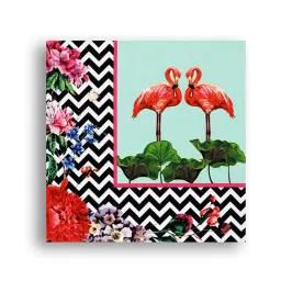 SEJ by Nisha Gupta Multicolor Framed Wall Arts - Set of 3 image 3