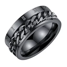 MEENAZ Men  Silver-Plated Finger Ring image 4