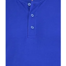 Weardo Navy & Royal Blue Cotton T-Shirt image 3