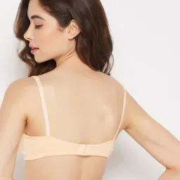 Clovia Beige Full Coverage Non-Wired Everyday Bra image 2