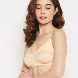 Clovia Beige Full Coverage Non-Wired Everyday Bra image 3