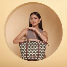 ZOUK Bidri Kaiser Printed Tote Handbag-picture-27