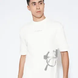 Sf Jeans By Pantaloons White Relaxed Fit Printed T-Shirt-image-59