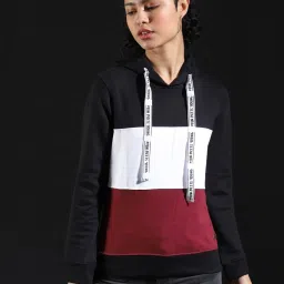 Campus Sutra Multicolor Regular Fit Hoodie image 1
