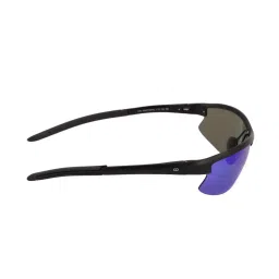 Gio Collection GM6103C04 Blue Wraparound Sunglasses image 4