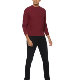 Van Heusen Maroon Regular Fit Sweatshirt image 5