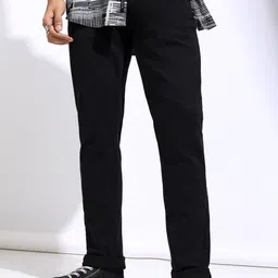 HIGHLANDER Men Slim Fit Stretchable Mid-Rise Jeans-image-7
