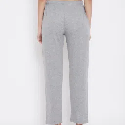 Okane Grey Textured Trackpants image 2