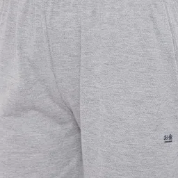 Okane Grey Textured Trackpants image 5