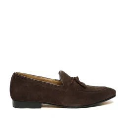 Teakwood Leathers Men's Brown Formal Moccasins image 1