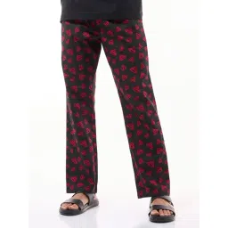 Bewakoof Official DC Men's Black Superman All Over Printed Pyjamas image 3