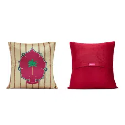 india circus by krsnaa mehta India Circus By Krshna Mehta Multi Blended Velvet Printed Cushion Covers image 3