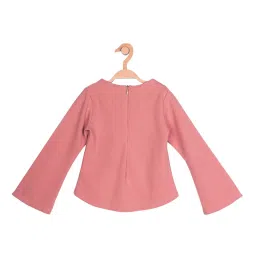 Peppermint Kids Peach Textured Top image 2
