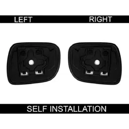 VBX Car Side Door Sub Mirror Plate Right & Left Side Both for Tata Safari Storme 2012 to 2019 (Set of 2) image 3