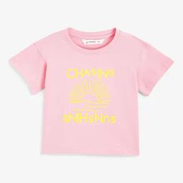 Campana Kids Pink Printed T-Shirt-picture-15