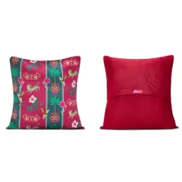 india circus by krsnaa mehta India Circus By Krshna Mehta Multi Blended Velvet Printed Cushion Covers image 4