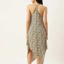 Clt.s Black Cotton Floral Print Nighty image 2