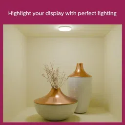 Philips Polycarbonate Rimless 5W Round Under Cabinet LED Light (Cool day Light) image 5