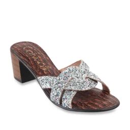 Catwalk Women's Silver Casual Sandals-picture-1