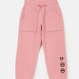 United Colors of Benetton Kids Pink Solid Trackpants-picture-30